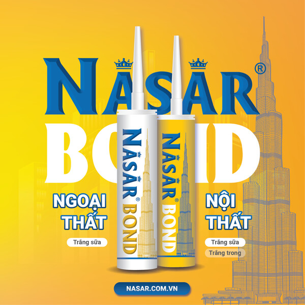 Keo dán đa năng Nasar Bond - Keo Silicone Nasar - Công Ty Cổ phần Nasar